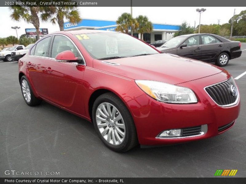 Crystal Red Tintcoat / Cashmere 2012 Buick Regal