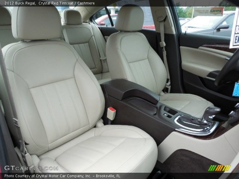 Front Seat of 2012 Regal 