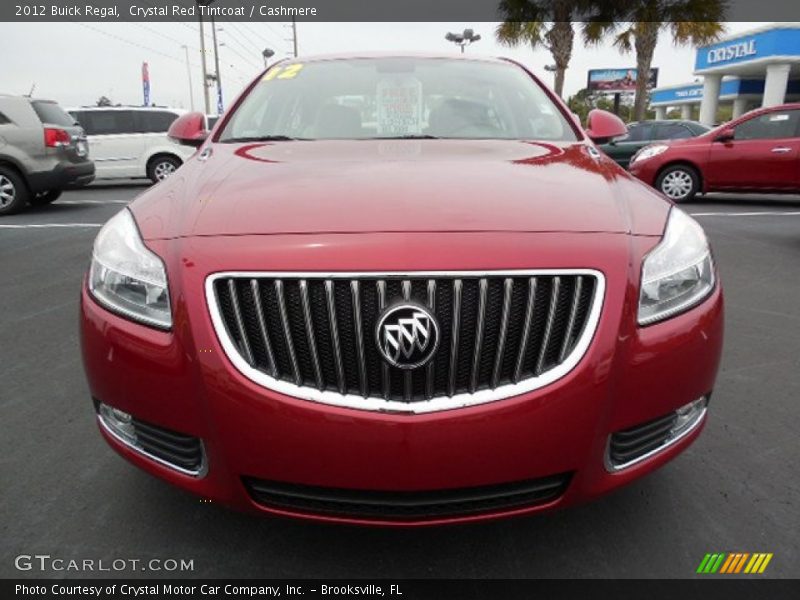 Crystal Red Tintcoat / Cashmere 2012 Buick Regal