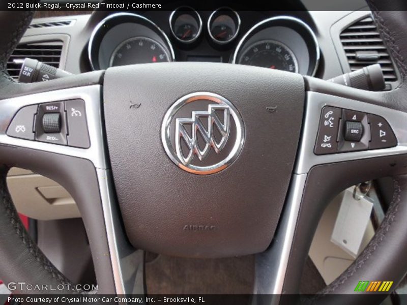 Crystal Red Tintcoat / Cashmere 2012 Buick Regal