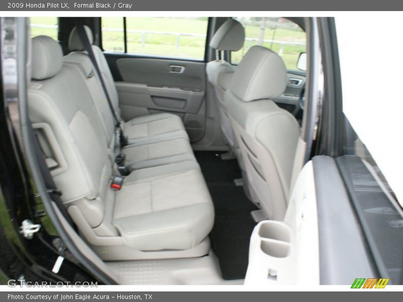 Formal Black / Gray 2009 Honda Pilot LX