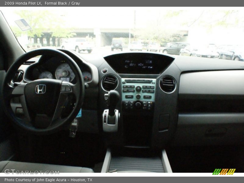 Formal Black / Gray 2009 Honda Pilot LX