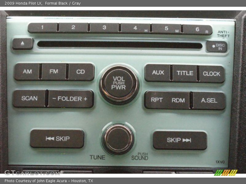 Formal Black / Gray 2009 Honda Pilot LX