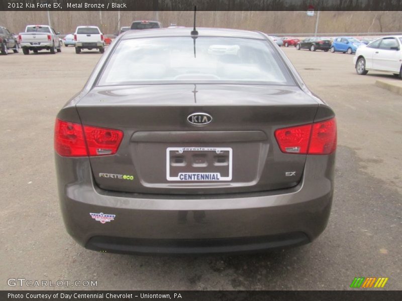 Metal Bronze / Black 2012 Kia Forte EX