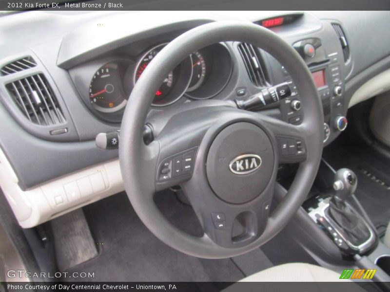 Metal Bronze / Black 2012 Kia Forte EX