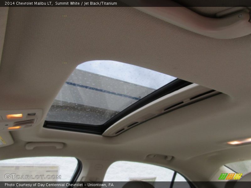Summit White / Jet Black/Titanium 2014 Chevrolet Malibu LT