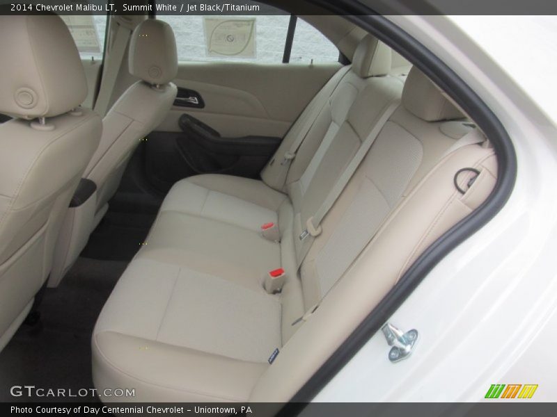 Summit White / Jet Black/Titanium 2014 Chevrolet Malibu LT