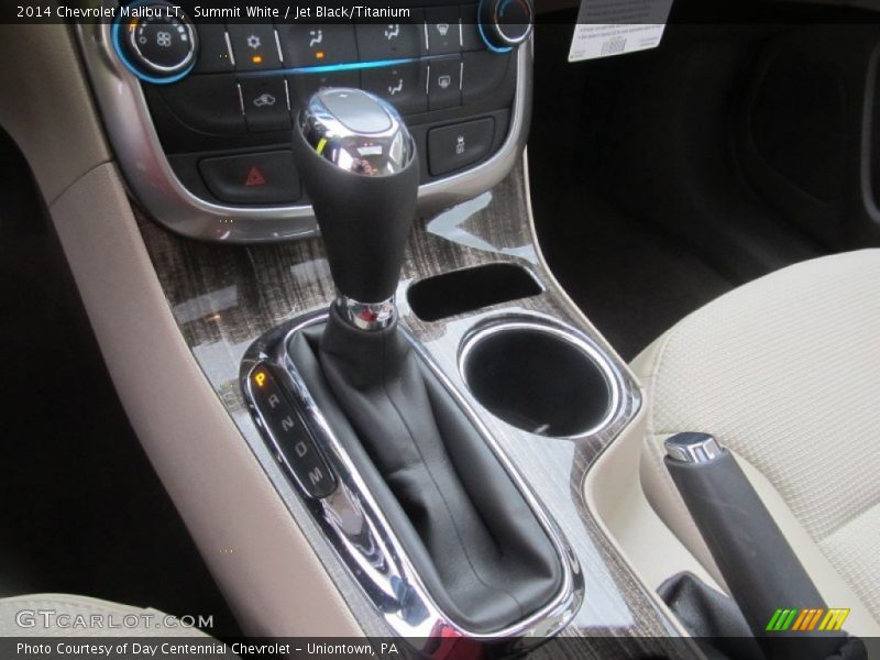Summit White / Jet Black/Titanium 2014 Chevrolet Malibu LT