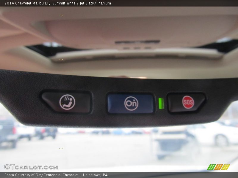 Summit White / Jet Black/Titanium 2014 Chevrolet Malibu LT