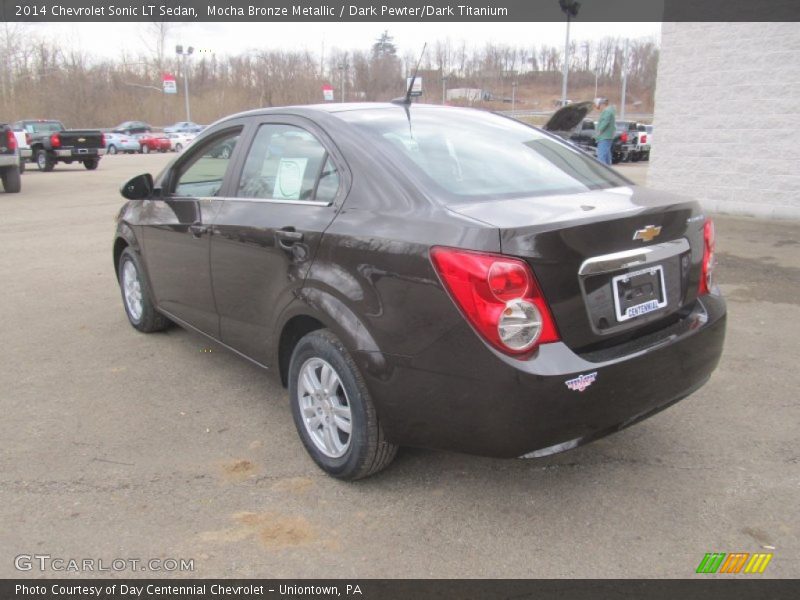 Mocha Bronze Metallic / Dark Pewter/Dark Titanium 2014 Chevrolet Sonic LT Sedan