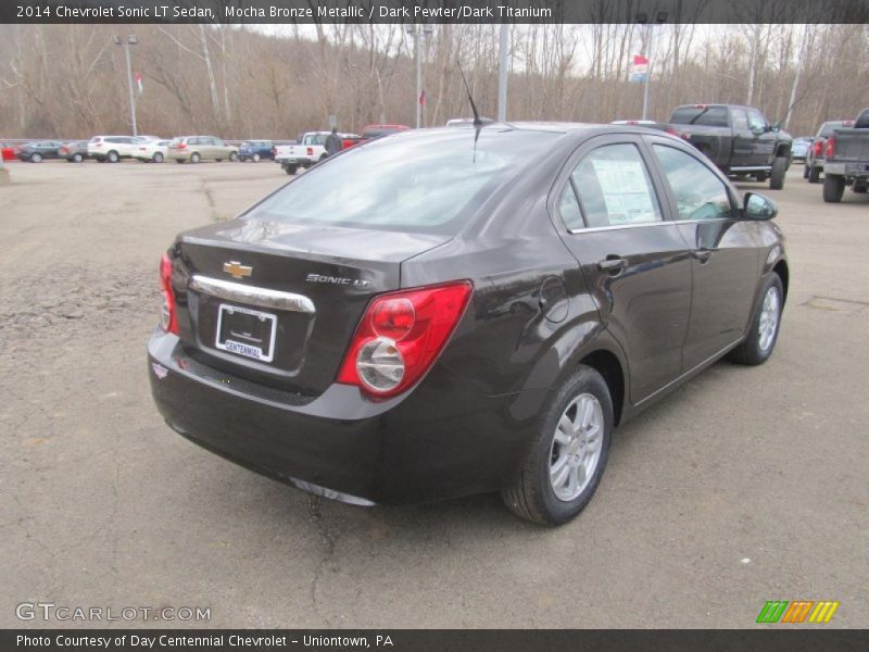 Mocha Bronze Metallic / Dark Pewter/Dark Titanium 2014 Chevrolet Sonic LT Sedan