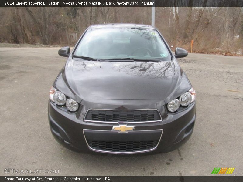 Mocha Bronze Metallic / Dark Pewter/Dark Titanium 2014 Chevrolet Sonic LT Sedan