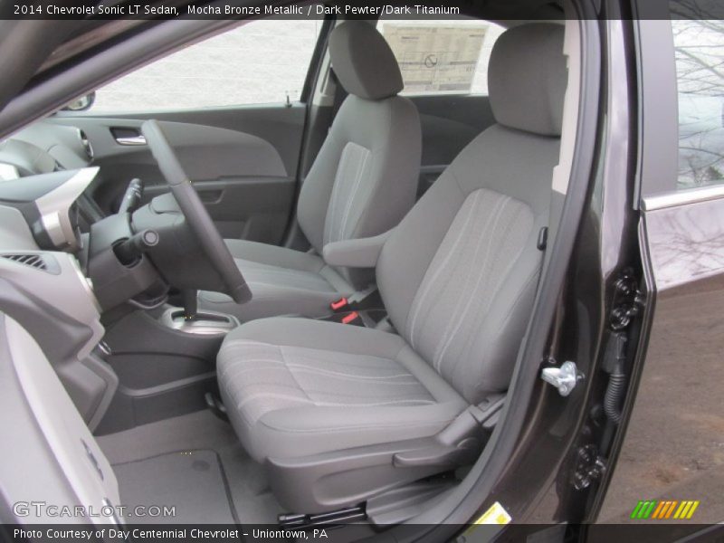 Mocha Bronze Metallic / Dark Pewter/Dark Titanium 2014 Chevrolet Sonic LT Sedan