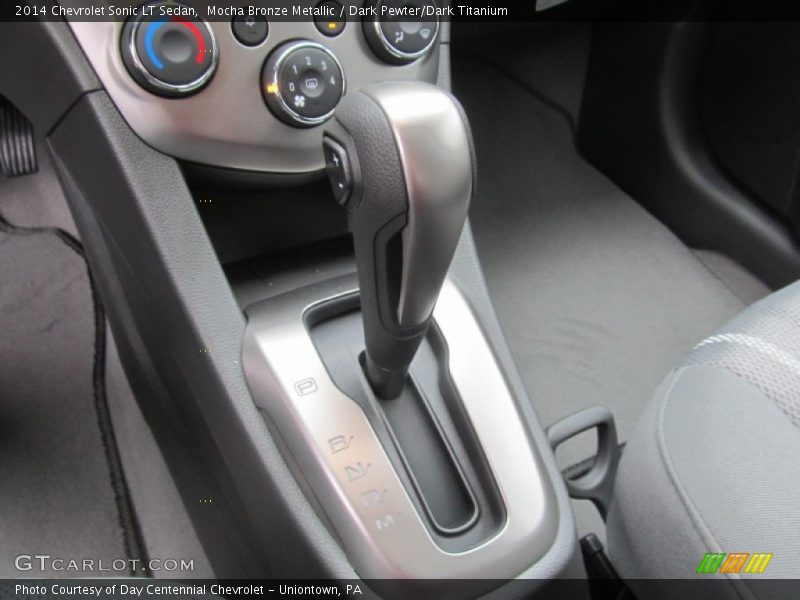Mocha Bronze Metallic / Dark Pewter/Dark Titanium 2014 Chevrolet Sonic LT Sedan