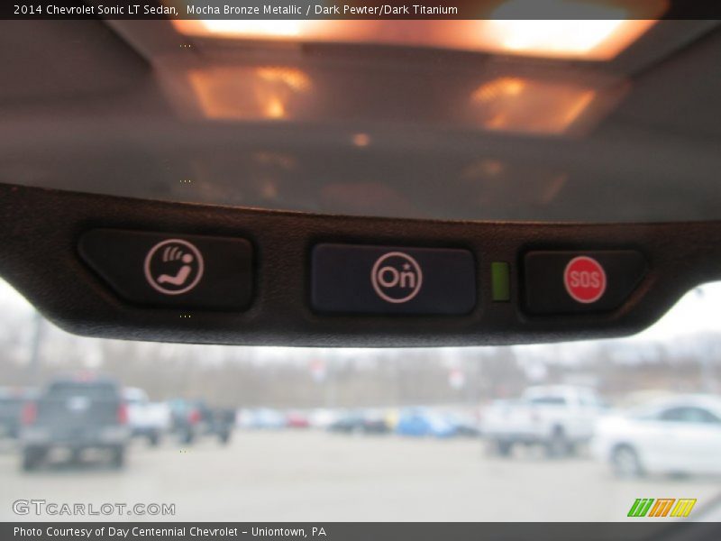 Mocha Bronze Metallic / Dark Pewter/Dark Titanium 2014 Chevrolet Sonic LT Sedan