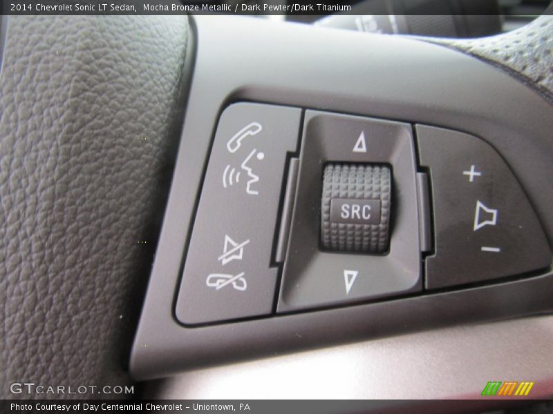 Mocha Bronze Metallic / Dark Pewter/Dark Titanium 2014 Chevrolet Sonic LT Sedan