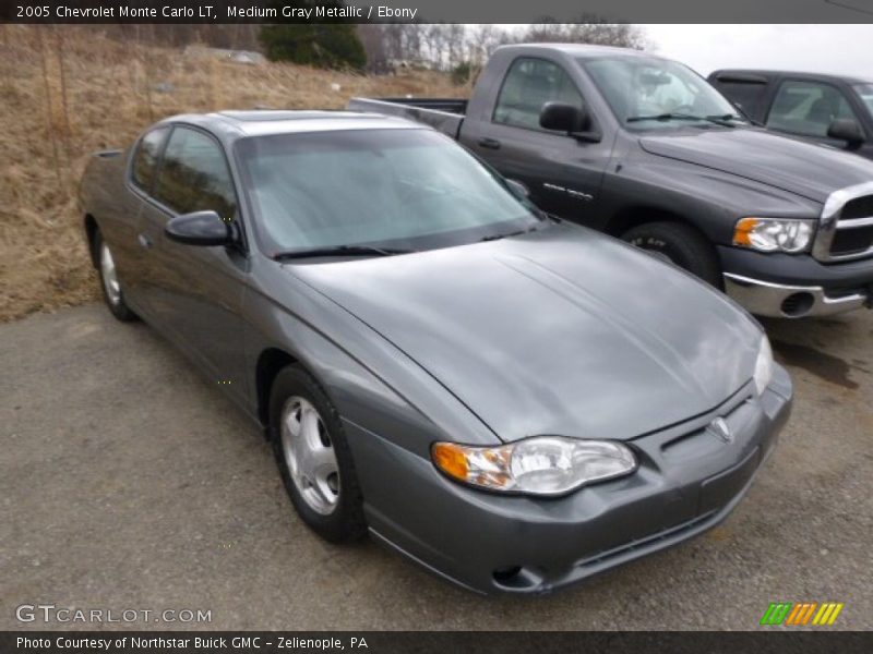 Medium Gray Metallic / Ebony 2005 Chevrolet Monte Carlo LT