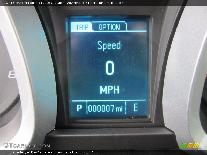 Ashen Gray Metallic / Light Titanium/Jet Black 2014 Chevrolet Equinox LS AWD