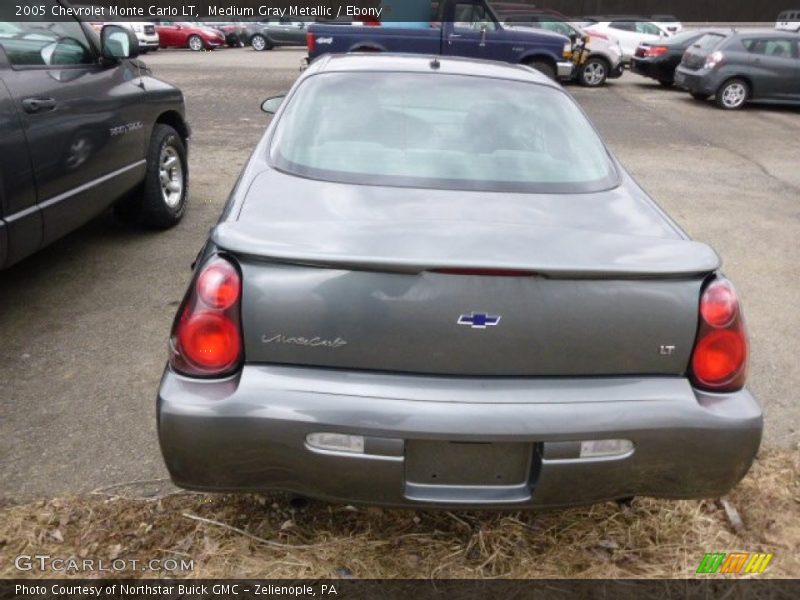 Medium Gray Metallic / Ebony 2005 Chevrolet Monte Carlo LT