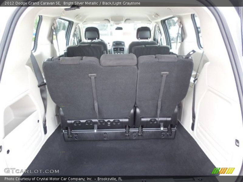 Bright Silver Metallic / Black/Light Graystone 2012 Dodge Grand Caravan SE