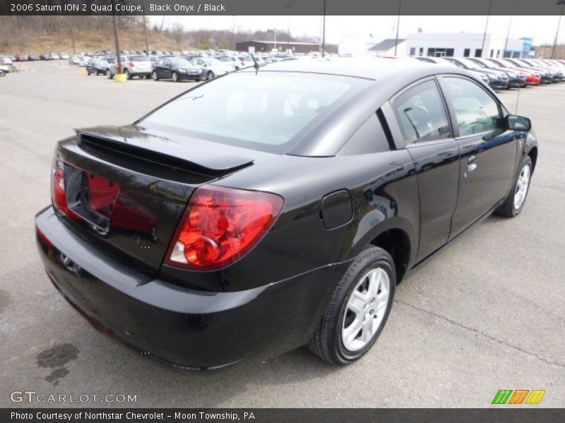 Black Onyx / Black 2006 Saturn ION 2 Quad Coupe