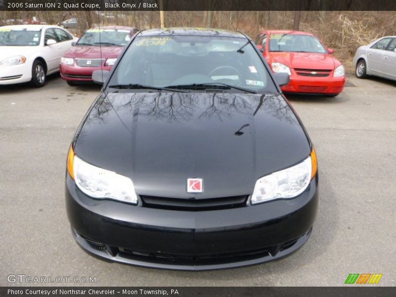 Black Onyx / Black 2006 Saturn ION 2 Quad Coupe