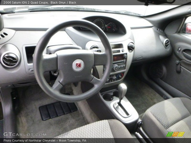 Black Onyx / Black 2006 Saturn ION 2 Quad Coupe