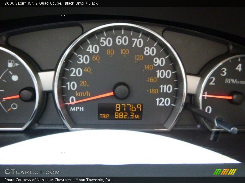 Black Onyx / Black 2006 Saturn ION 2 Quad Coupe