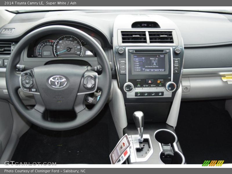 Super White / Ash 2014 Toyota Camry LE