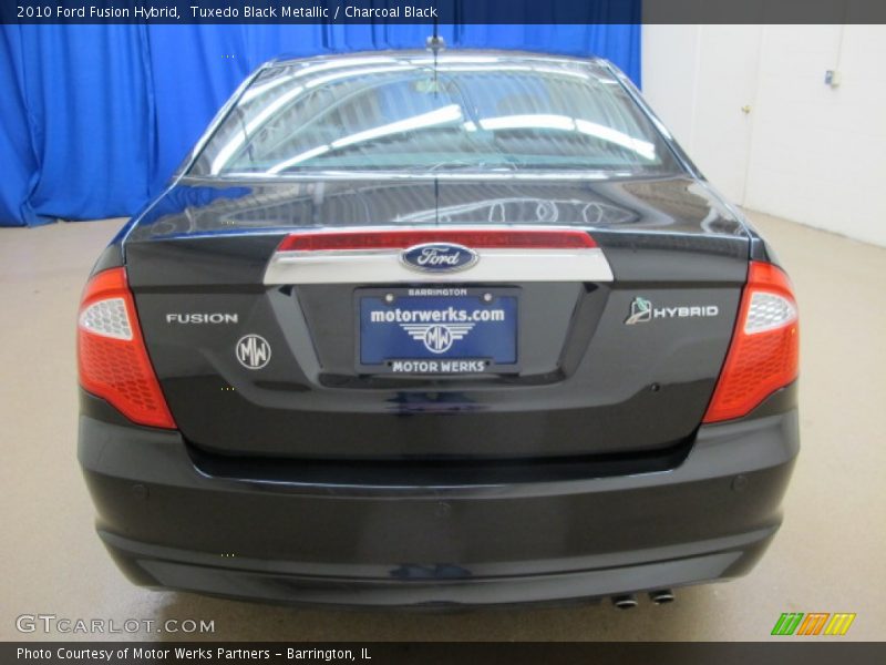 Tuxedo Black Metallic / Charcoal Black 2010 Ford Fusion Hybrid