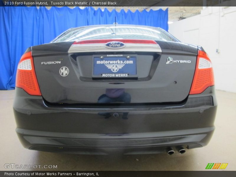 Tuxedo Black Metallic / Charcoal Black 2010 Ford Fusion Hybrid