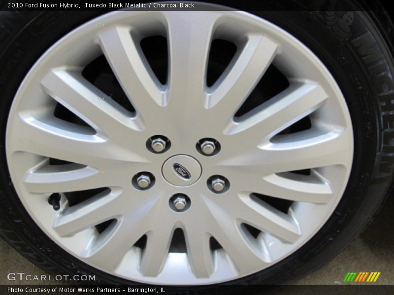 Tuxedo Black Metallic / Charcoal Black 2010 Ford Fusion Hybrid