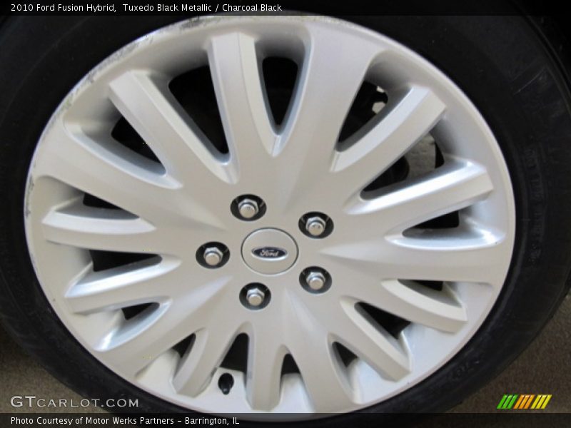 Tuxedo Black Metallic / Charcoal Black 2010 Ford Fusion Hybrid