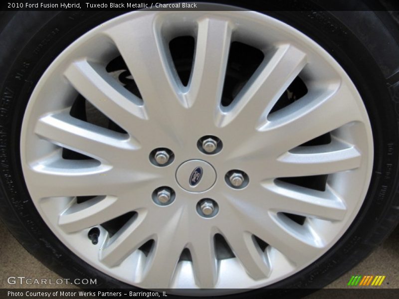 Tuxedo Black Metallic / Charcoal Black 2010 Ford Fusion Hybrid
