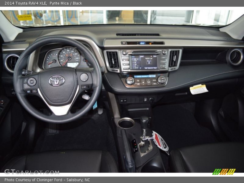 Pyrite Mica / Black 2014 Toyota RAV4 XLE