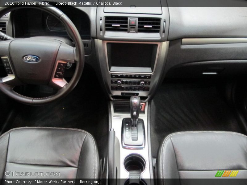 Tuxedo Black Metallic / Charcoal Black 2010 Ford Fusion Hybrid