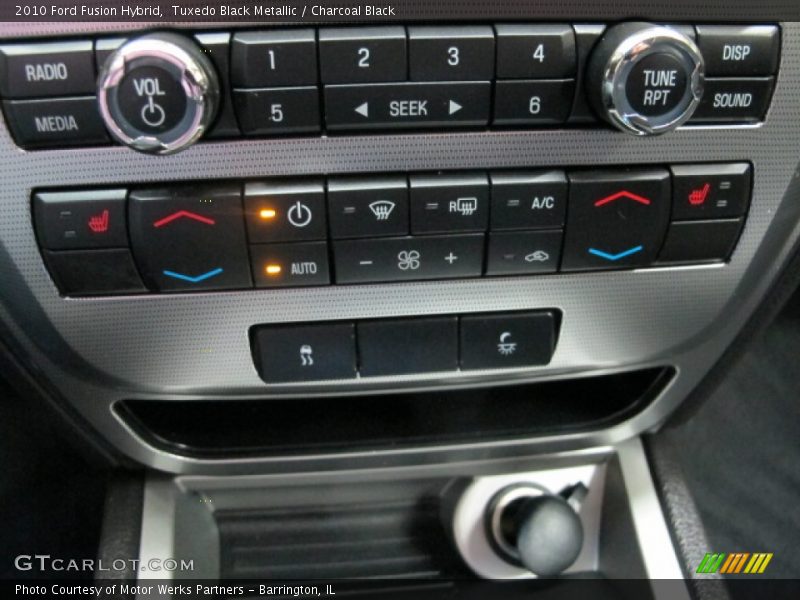 Tuxedo Black Metallic / Charcoal Black 2010 Ford Fusion Hybrid