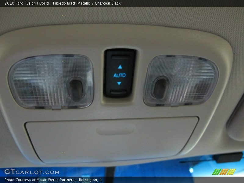Tuxedo Black Metallic / Charcoal Black 2010 Ford Fusion Hybrid