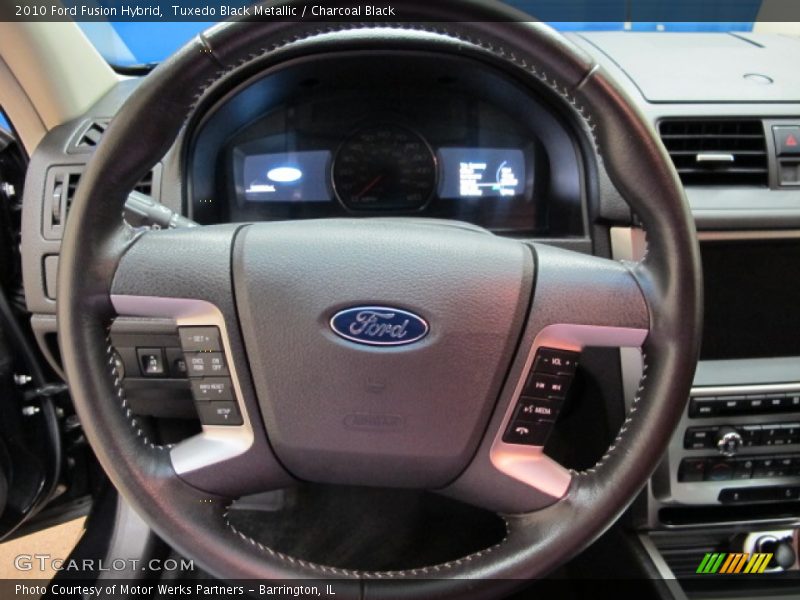 Tuxedo Black Metallic / Charcoal Black 2010 Ford Fusion Hybrid