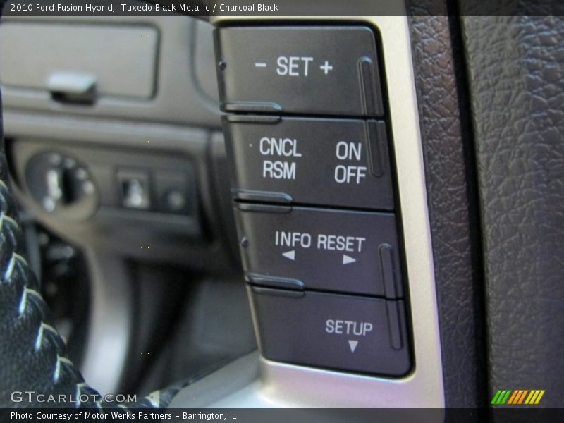 Tuxedo Black Metallic / Charcoal Black 2010 Ford Fusion Hybrid