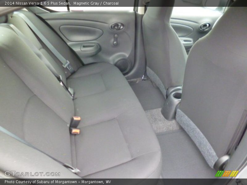 Magnetic Gray / Charcoal 2014 Nissan Versa 1.6 S Plus Sedan