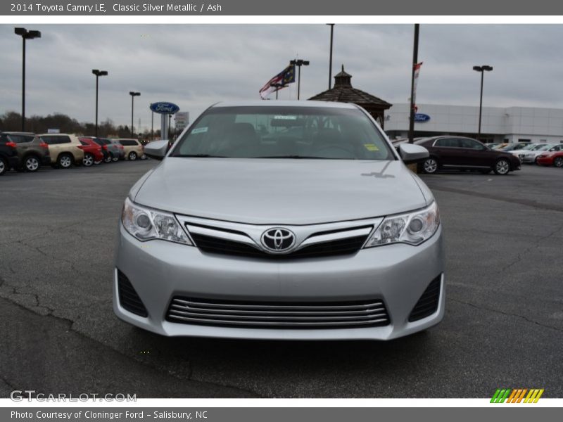 Classic Silver Metallic / Ash 2014 Toyota Camry LE