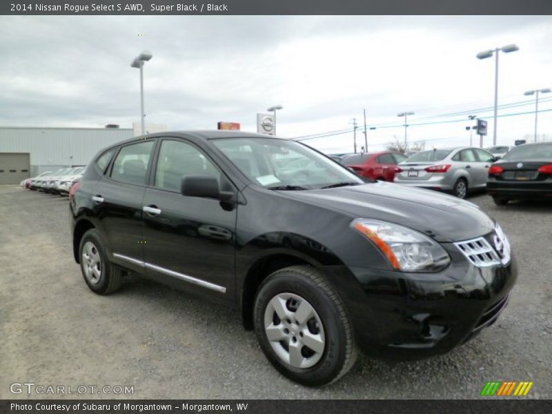 Super Black / Black 2014 Nissan Rogue Select S AWD
