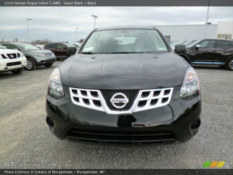 Super Black / Black 2014 Nissan Rogue Select S AWD