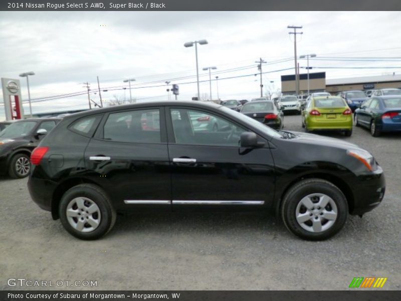 Super Black / Black 2014 Nissan Rogue Select S AWD