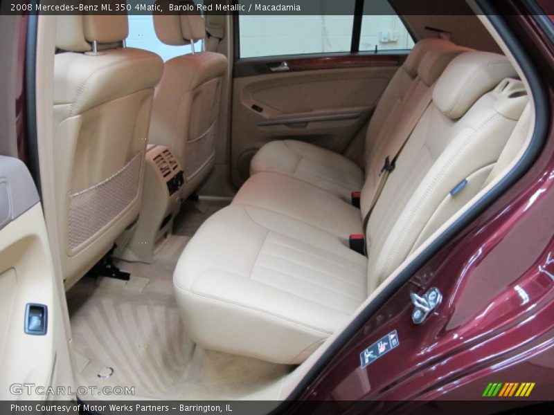 Barolo Red Metallic / Macadamia 2008 Mercedes-Benz ML 350 4Matic