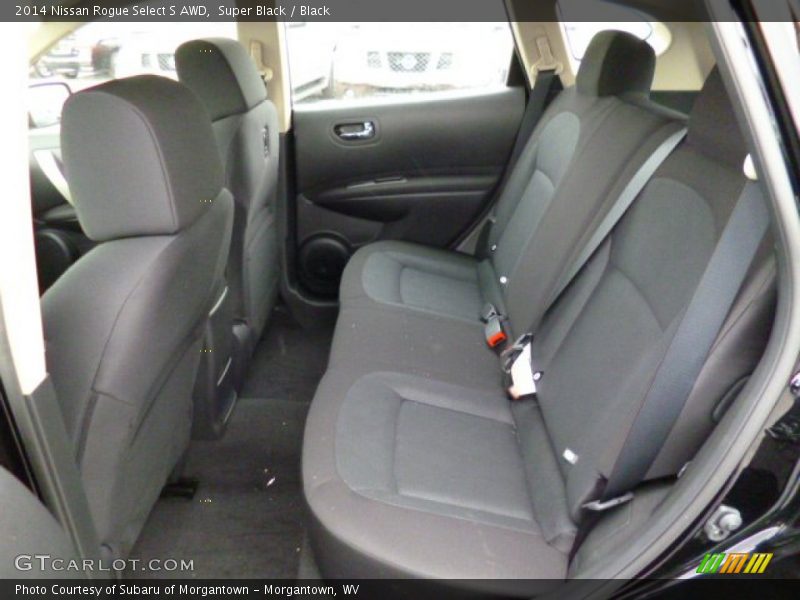 Super Black / Black 2014 Nissan Rogue Select S AWD