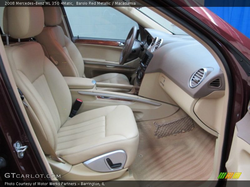 Barolo Red Metallic / Macadamia 2008 Mercedes-Benz ML 350 4Matic