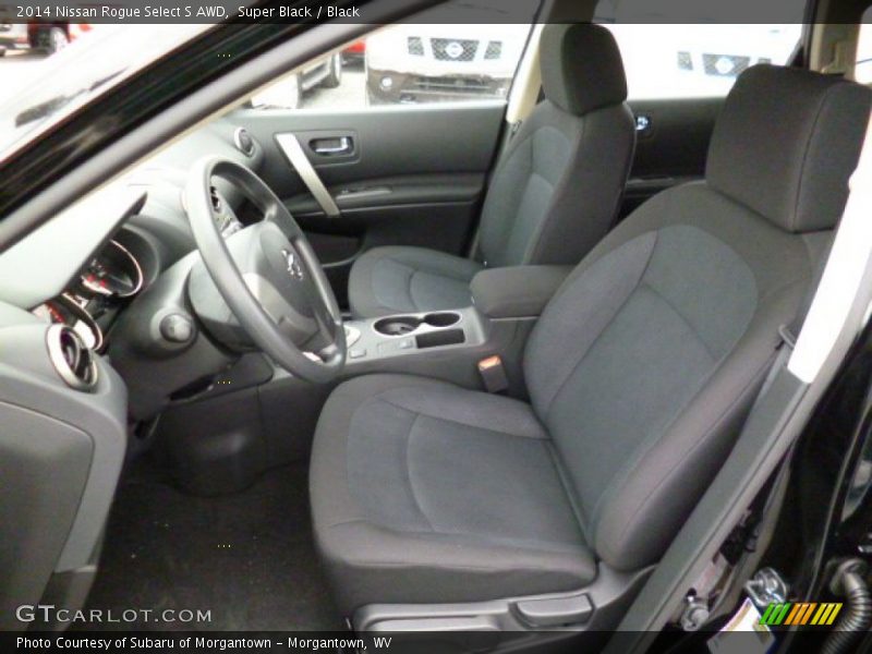 Super Black / Black 2014 Nissan Rogue Select S AWD