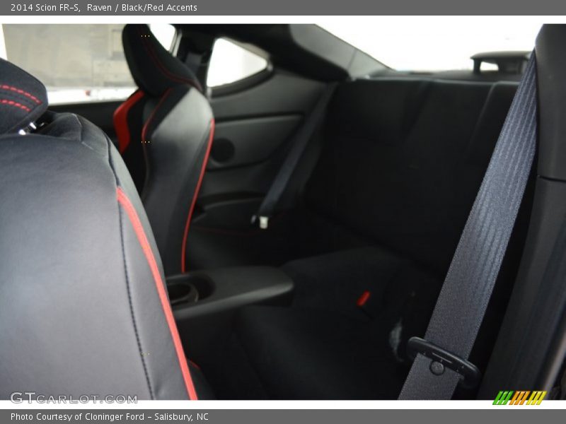 Raven / Black/Red Accents 2014 Scion FR-S